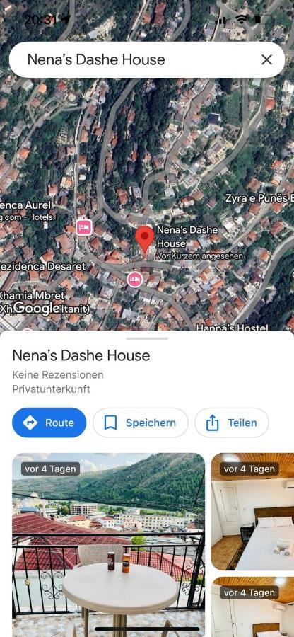 Nena'S Dashe House Berat Exterior foto